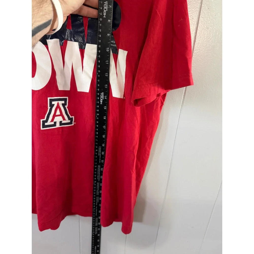 Arizona Wildcats Nike T-Shirt Mens Large Red NCAA Basketball Bear Down‎ Tee